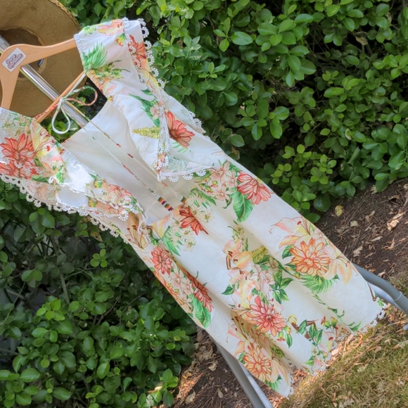 Farm Rio Linen Dress - Picture 3 of 7